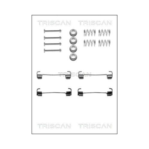 TRISCAN Zubehörsatz, Feststellbremsbacken