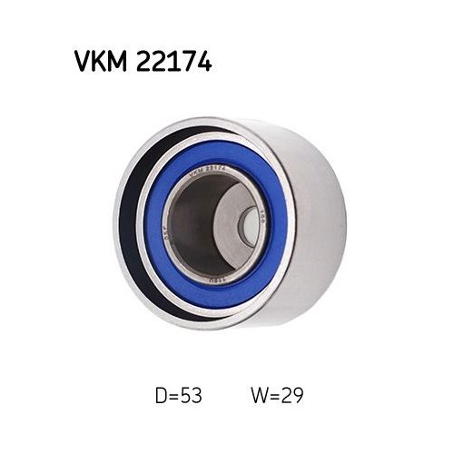 SKF Umlenk-/Führungsrolle, Zahnriemen