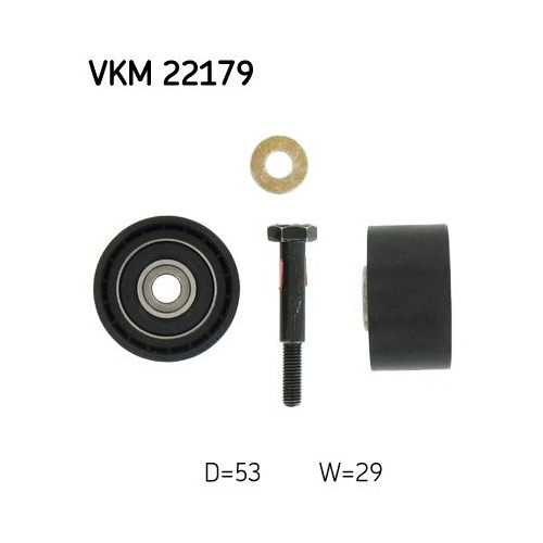 SKF Umlenk-/Führungsrolle, Zahnriemen