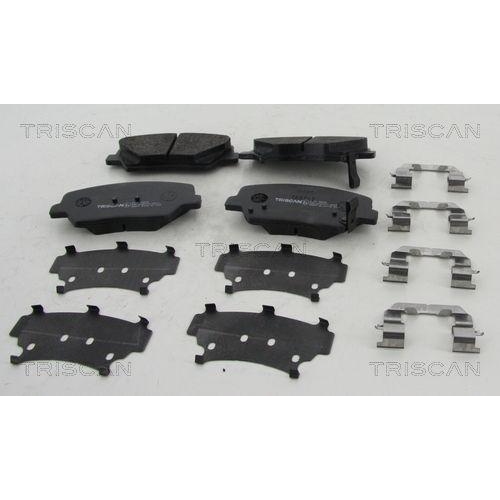 TRISCAN Bremsbelagsatz, Scheibenbremse