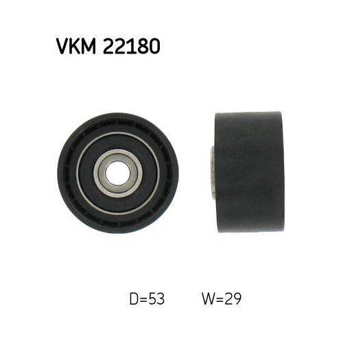 SKF Umlenk-/Führungsrolle, Zahnriemen