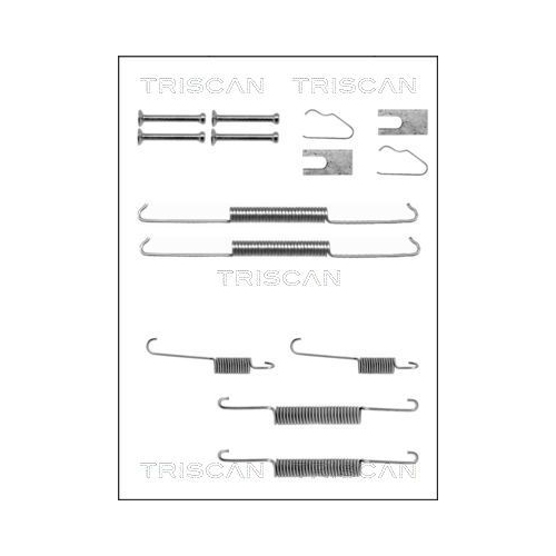 TRISCAN Zubehörsatz, Bremsbacken