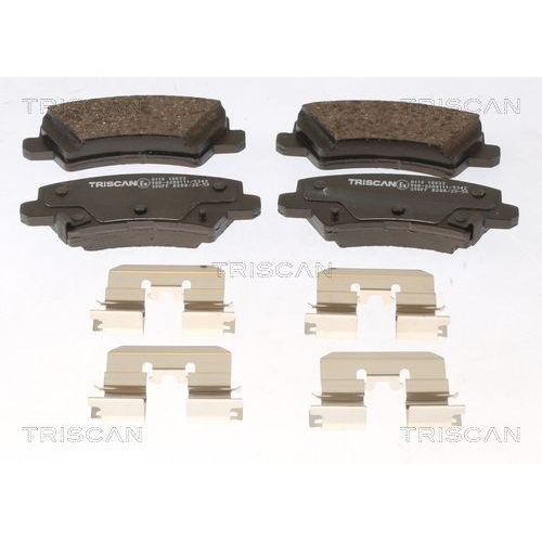 TRISCAN Bremsbelagsatz, Scheibenbremse