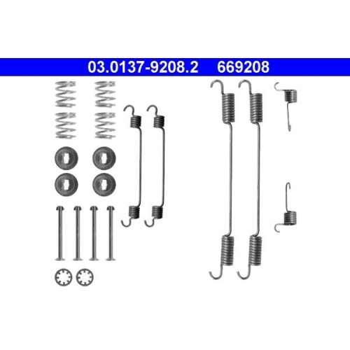 ATE Zubehörsatz, Bremsbacken