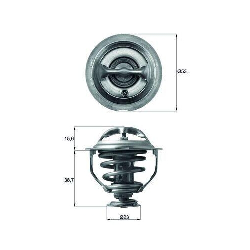 MAHLE Thermostat, Kühlmittel BEHR