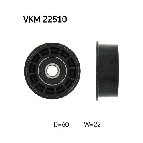 SKF Umlenk-/Führungsrolle, Zahnriemen