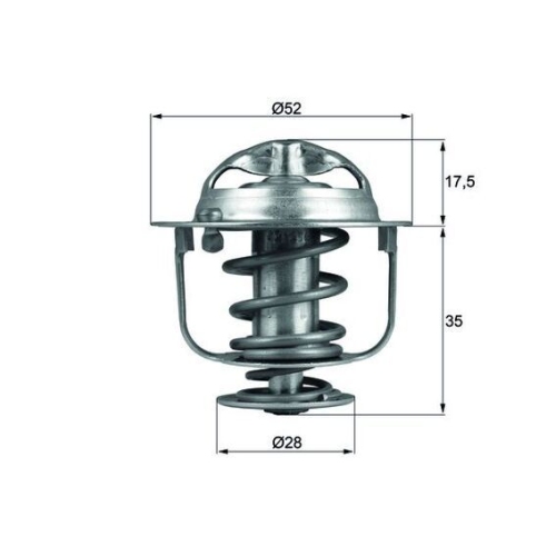 MAHLE Thermostat, Kühlmittel BEHR