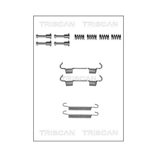 TRISCAN Zubehörsatz, Feststellbremsbacken