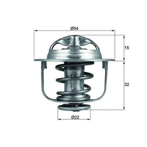 MAHLE Thermostat, Kühlmittel BEHR