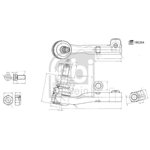 FEBI BILSTEIN Spurstangenkopf