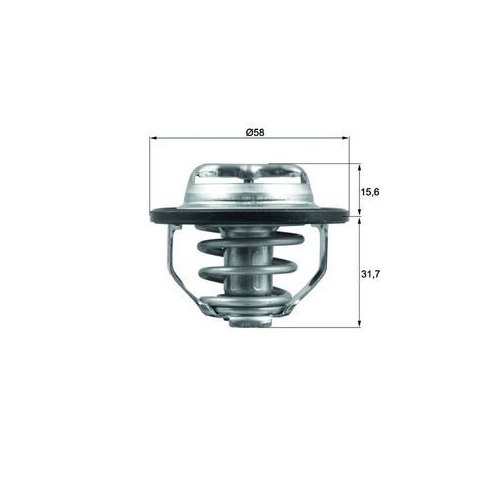 MAHLE Thermostat, Kühlmittel BEHR