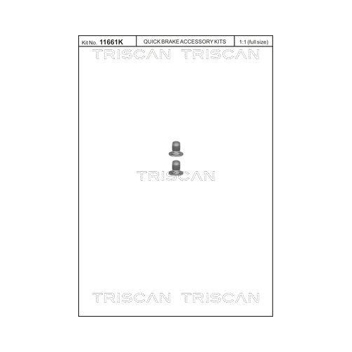 TRISCAN Schraubensatz, Bremsscheibe