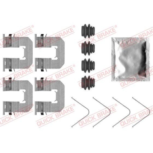 QUICK BRAKE Zubeh&ouml;rsatz, Scheibenbremsbelag