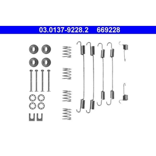 ATE Zubehörsatz, Bremsbacken