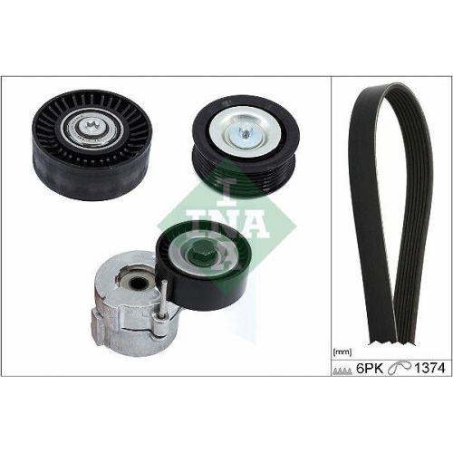 Schaeffler INA Keilrippenriemensatz