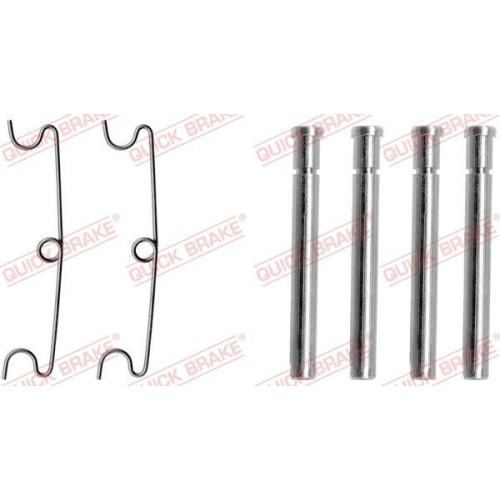 QUICK BRAKE Zubeh&ouml;rsatz, Scheibenbremsbelag