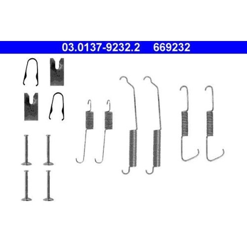 ATE Zubehörsatz, Bremsbacken