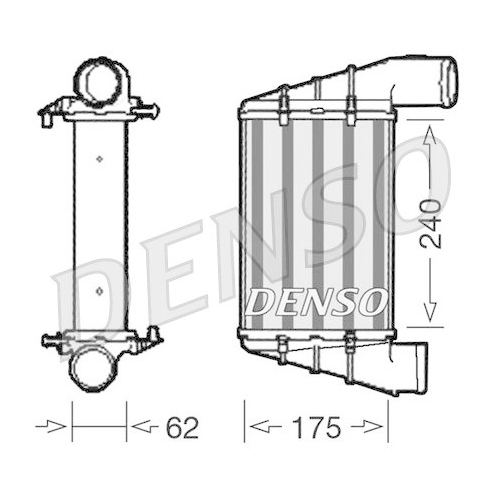 DENSO Ladeluftkühler