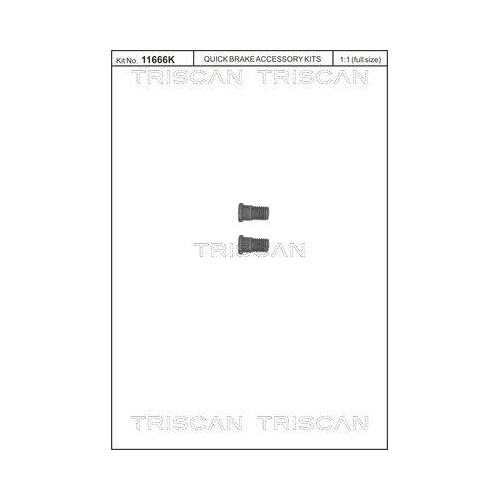 TRISCAN Schraubensatz, Bremsscheibe