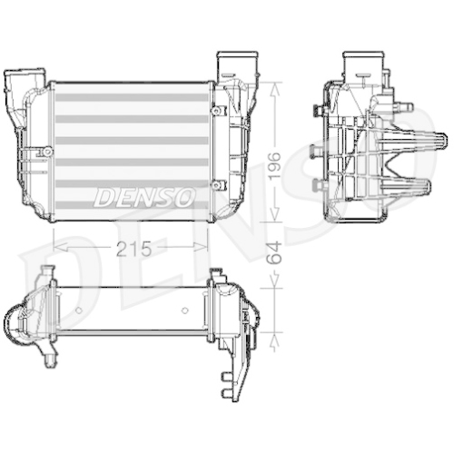 DENSO Ladeluftkühler