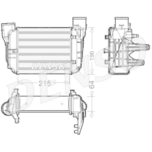 DENSO Ladeluftkühler