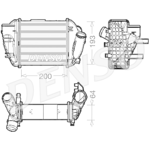 DENSO Ladeluftkühler