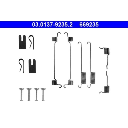 ATE Zubehörsatz, Bremsbacken