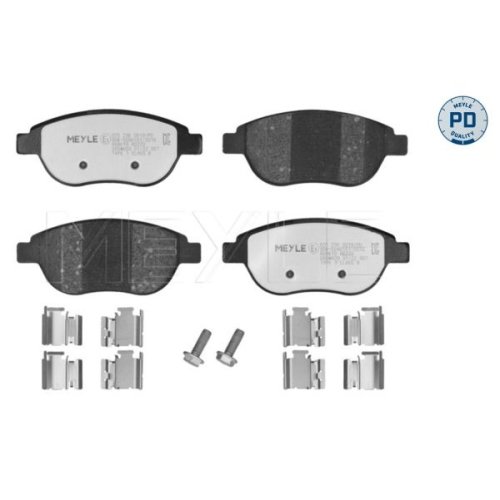 MEYLE Bremsbelagsatz, Scheibenbremse MEYLE-PD: Advanced performance and design.