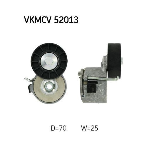 SKF Riemenspanner, Keilrippenriemen