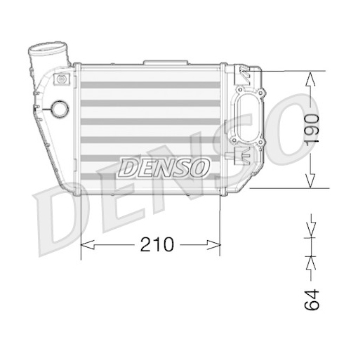 DENSO Ladeluftkühler