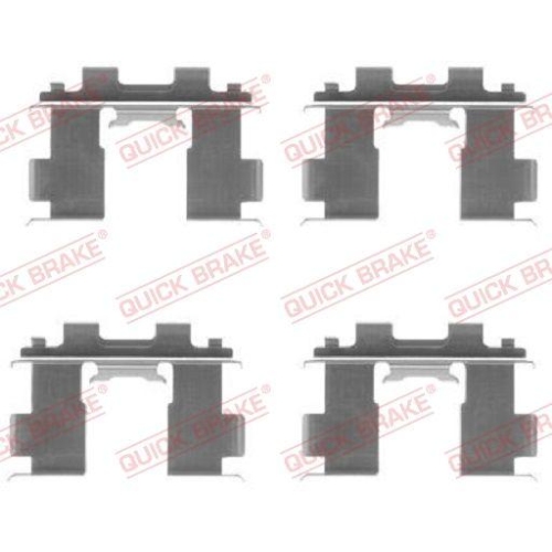 QUICK BRAKE Zubeh&ouml;rsatz, Scheibenbremsbelag