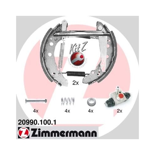 ZIMMERMANN Bremsbackensatz KIT Z