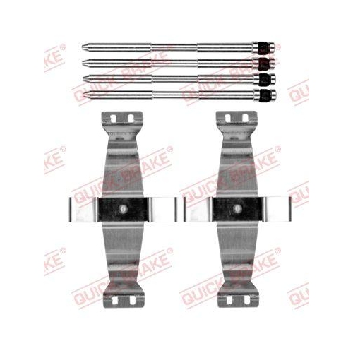 QUICK BRAKE Zubeh&ouml;rsatz, Scheibenbremsbelag