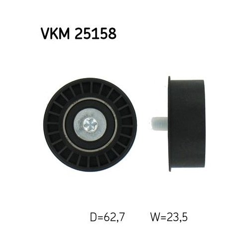 SKF Umlenk-/Führungsrolle, Zahnriemen