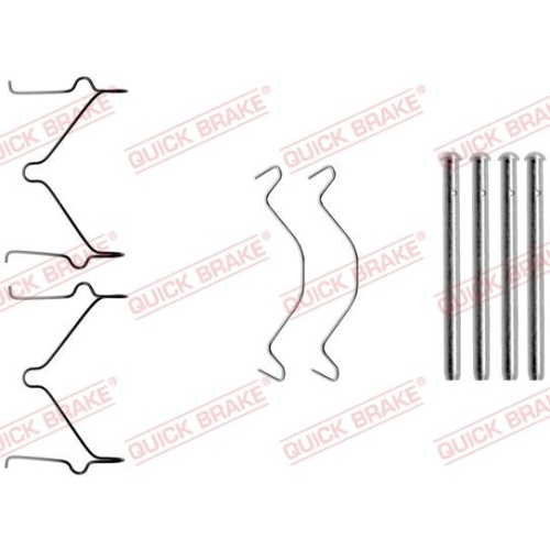 QUICK BRAKE Zubehörsatz, Scheibenbremsbelag