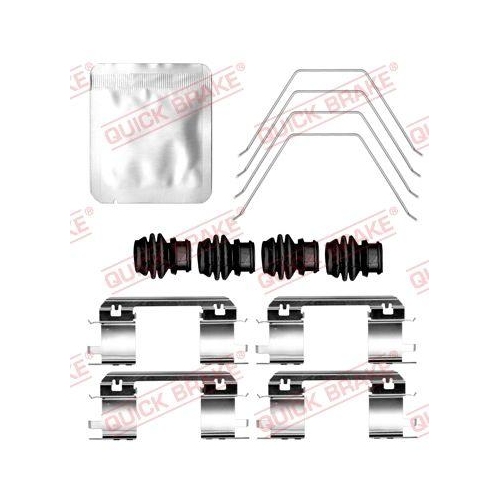 QUICK BRAKE Zubeh&ouml;rsatz, Scheibenbremsbelag