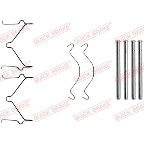QUICK BRAKE Zubehörsatz, Scheibenbremsbelag