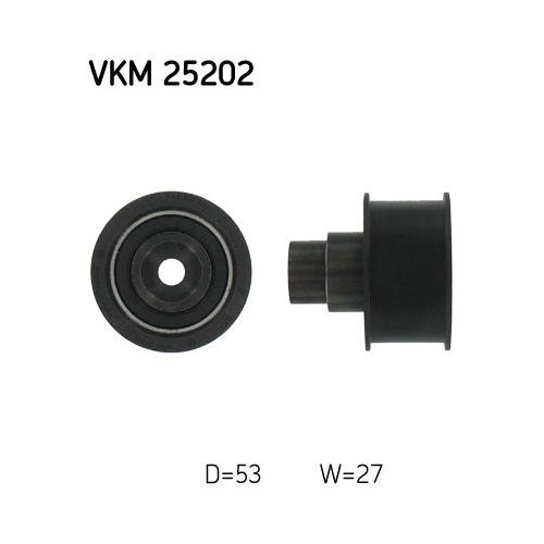 SKF Umlenk-/Führungsrolle, Zahnriemen