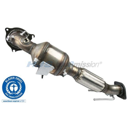 HJS Katalysator mit Umweltzeichen "Der Blaue Engel"