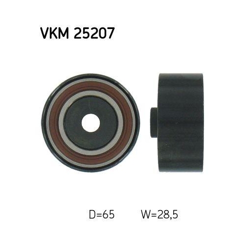 SKF Umlenk-/F&uuml;hrungsrolle, Zahnriemen