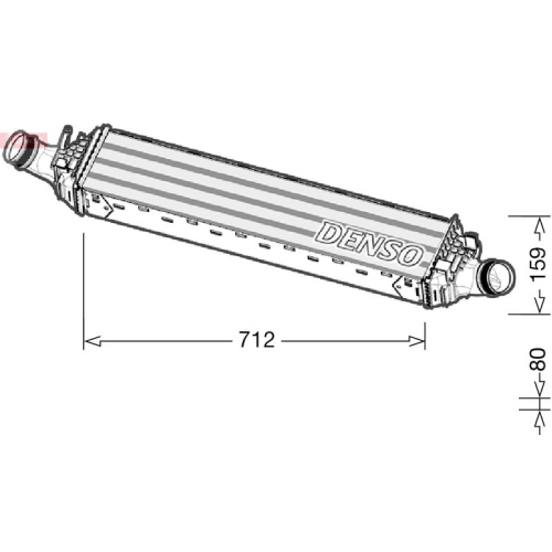 DENSO Ladeluftkühler