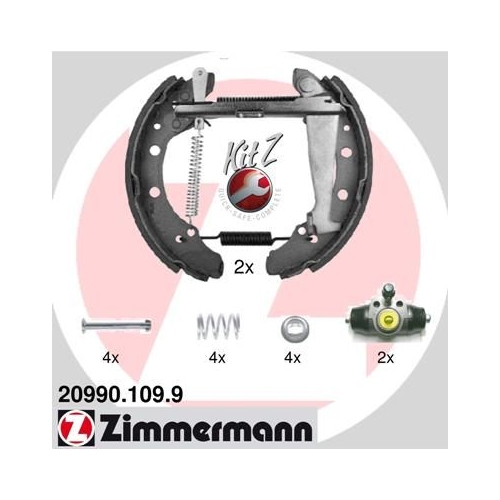 ZIMMERMANN Bremsbackensatz KIT Z