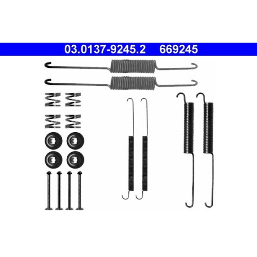 ATE Zubehörsatz, Bremsbacken