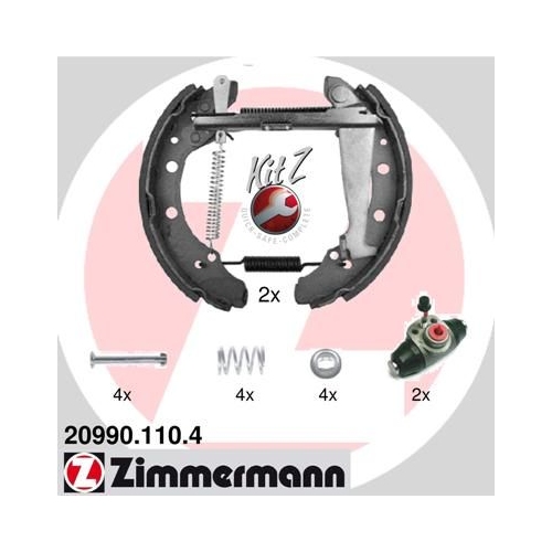 ZIMMERMANN Bremsbackensatz KIT Z