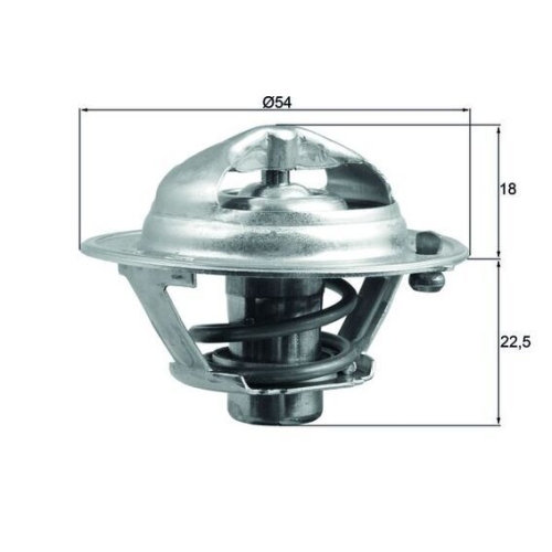 MAHLE Thermostat, Kühlmittel BEHR