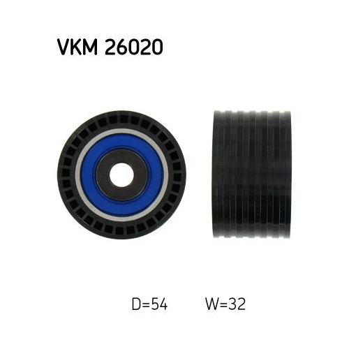 SKF Umlenk-/Führungsrolle, Zahnriemen