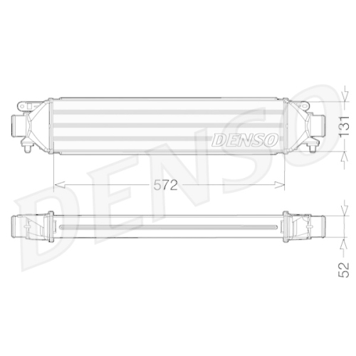 DENSO Ladeluftkühler