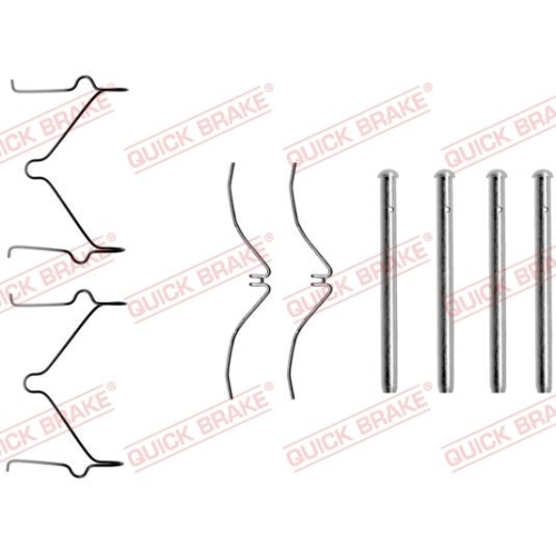 QUICK BRAKE Zubehörsatz, Scheibenbremsbelag