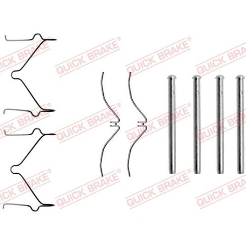QUICK BRAKE Zubehörsatz, Scheibenbremsbelag