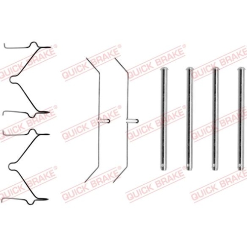 QUICK BRAKE Zubehörsatz, Scheibenbremsbelag
